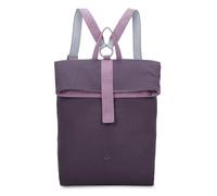 Fritzi Izzy03 Canvas Plumy Rucksack Baumwollmix Damen City vegan verstellbare Träger 40 x 30,5 x 18 cm, Lila