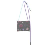 Schultertasche FRITZI AUS PREUSSEN "Firtzi ME Limited Embro", Damen, Gr. B/H/T: 1cm x 17,5cm x 24cm, anthrazit, Baumwolle, unifarben, Taschen Schultertasche, mit tollen Stickdetails (74307264-0) anthr
