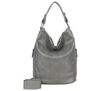 Fritzi aus Preußen Schultertasche Olga Limited Rivet mit Nieten – Grau 27 cm