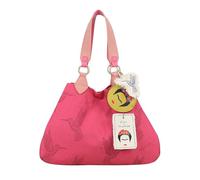 Fritzi x Frida Kahlo Izzy Limited Kolibri Canvas Shopper Pinki Damen Handtasche Freizeit Stadt mit Druckknopf Tragegriffen Schultertragbar 30 x 43 x 16 cm, Pink