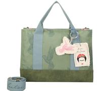 Fritzi aus Preußen Fritzi x Frida Kahlo Shopper Tasche 40 cm grün