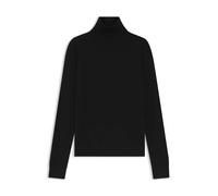 BOSS Slim-Fit Rollkragenpullover aus extrafeiner Merinowolle - Style Frizani, 50548298 Schwarz XXL