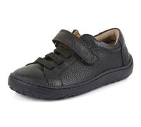 Froddo Barefoot Elastic G3130285 Kinder Barfuß-Schulschuhe aus Leder, Schwarz (Black), Gr. 39