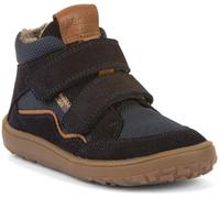 Barfußschuh FRODDO "BAREFOOT TEX WOOL", Mädchen, Gr. 31, blau, Textil, Veloursleder, Schuhe Barfußschuh, Boots, Sneaker, Trekkingschuh mit TEX-Membrane (20272219-31) blau