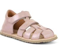Froddo Barfußsandalen aus Leder, Fersenschutz & Zehenschutz Flexy G3150283 (Pink Shine, EU Schuhgrößensystem, Kleinkind, Numerisch, M, 23)