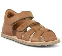 Froddo Barfußsandalen aus Leder mit Fersenschutz & Zehenschutz Flexy G3150283 (Cognac, EU Schuhgrößensystem, Grundschulkind, Numerisch, M, 28)