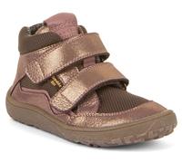 Froddo Barfußschuhe aus Leder & Mesh, TEX Membran & Textil Futter, Rose Gold/Braun v G3110254 (Rose Gold + Braun, EU Schuhgrößensystem, Jugendliche, Numerisch, M, 35)