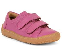 Froddo Barfußschuhe/Sneaker aus Leder mit Doppelklett in Fuchsia Uni G3130240-7 (G3130240-7, EU Schuhgrößensystem, Grundschulkind, Numerisch, M, 29)