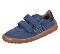 Froddo Barfußschuhe F-Motion – Leder, Doppelklett & Zierstreifen – Denim Gr. 35