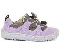 Froddo Barfußsneaker mit Elastiksenkel, Leder & Mesh Gelb/Kobalt Barefoot Track G3130243-3