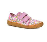 Froddo Canvas G1700440-12 Weiß/Rosa Barfußsneakers | Gr. 30