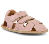 Froddo Flexible Barfußschuhe/Sandalen aus Leder, Doppelklett, FLEXY AVI in ROSA G3150263-6 (Pink/Rosa, EU Schuhgrößensystem, Grundschulkind, Numerisch, M, 30)