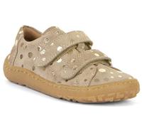 Froddo Flexible Leder Sneaker Doppelklett * Barefoot Base G3130240 (34 Beige, EU Schuhgrößensystem, Grundschulkind, Numerisch, M, 32)