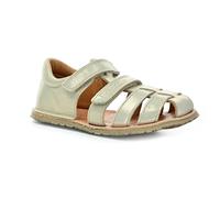 Froddo Barfußsandalen aus Leder, Fersenschutz & Zehenschutz Flexy G3150283 (Gold Shine, EU Schuhgrößensystem, Kleinkind, Numerisch, M, 25)