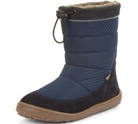 Froddo FroddoTex Barefoot Up Snow Wool G3160249 Kinder wasserdichte Barfußstiefel mit Wollfutter, Dunkelblau (Dark Blue), Gr. 33