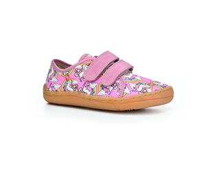 Froddo G1700379-4 Weiß/rosa BarfußSchuhe | Gr. 33