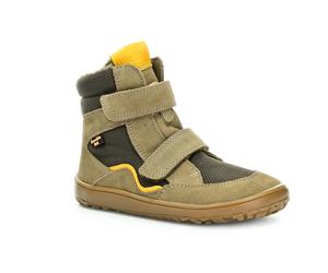 Froddo G3160247-12 Beige Winterbarfußstiefeletten | Gr. 25