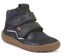 Froddo Halbhohe Barfußschuhe, Leder/Mesh +TEX, Textil Inlay G3110266 (12 Blue+ Glitzer, EU Schuhgrößensystem, Grundschulkind, Numerisch, M, 31)