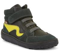 Froddo Halbhohe Barfußschuhe, Leder, TEX Membran+Textil Inlay *Farbwahl s.A G3110265 (Black/Green, EU Schuhgrößensystem, Grundschulkind, Numerisch, M, 31)