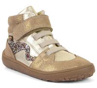 Froddo Halbhohe Barfußschuhe, Leder +TEX Membran +Textil Inlay Farbwahl s.A G3110265 (Gold Glitzer, EU Schuhgrößensystem, Grundschulkind, Numerisch, M, 34)