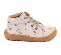 Froddo - Kid's Barefoot First Step Laces - Barfußschuhe, Gr. 25, beige (Flowers)
