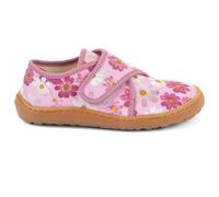 Froddo - Kid's Barefoot Slippers - Hausschuhe, Gr. 25, rosa (Flowers)