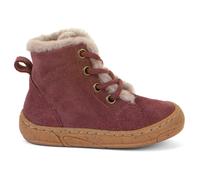 Froddo - Kid's Minni Suede Laces - Winterschuhe, Gr. 19, braun/rot (Bordeaux)