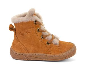 Froddo - Kid's Minni Suede Laces - Winterschuhe, Gr. 26, braun (Cognac)
