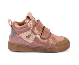 Froddo - Kid's Rosario High-Top - Freizeitschuhe, Gr. 26, rosa/ gold (Pink/Gold)