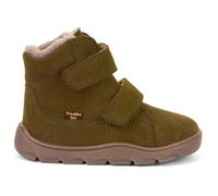 Froddo - Kid's Zeru Tex Furry Barefoot - Winterschuhe, Gr. 24, braun (Olive)
