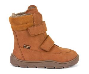 Froddo - Kid's Zeru Tex Winter Barefoot - Winterschuhe, Gr. 37, braun/orange (Cognac)
