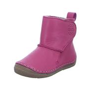 Froddo Kinder Stiefel G2160072 Mädchen Leder Stiefel Klettverschluss Pink (Fuxia) Größe 26 EU