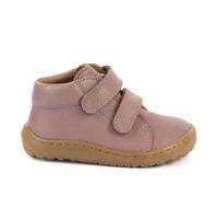 Froddo Mädchen Barfußschuhe Altrosa - Barefoot First Step Knöchelschuhe aus Chromfreiem Leder mit Klettverschluss & Flexibler Sohle - Bequeme Lauflernschuhe Naturleder G2130369-19, gr. 23 EU