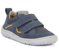 Froddo Mega Flexible Sneaker *Barefoot Base * Leder + Mesh Besatz v G3130260 (6 Denim/Grau, EU Schuhgrößensystem, Grundschulkind, Numerisch, M, 34)