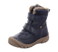 Froddo Schlupf/Klettstiefelette Warmfutter LINZ WOOL TEX HIGH für Kinder, blau, Größe 34 EU
