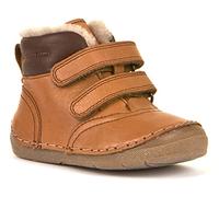 Froddo Winterschuh Cognac Flexsohle, Lammfellfutter Klett, breite Leiste, Weite M-W G2110100-14 (numeric_29)