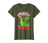 Frohe Feiertage von Imagine Dragons T-Shirt, Damen, Olivgrün, XL
