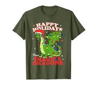 Frohe Feiertage von Imagine Dragons T-Shirt, Herren, Olivgrün, L