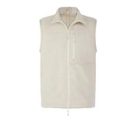 FRONT ROW Recycled Sherpa Gilet L NATURAL