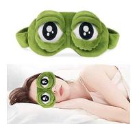 Frosch Augenmaske,3D Frosch Augenklappe Augenmaske Lustige Neuheit Augenabdeckung Eyeshade Cartoon Frosch Wacky Augenmaske Frosch Maske Schlafen Reisen für Kinder und Erwachsene