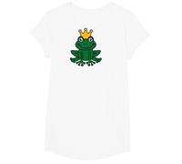 Frosch mit Krone T-Shirt T-Shirt