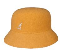 Kangol Frottee Bermuda Bucket Stoffhut Sommerhut Strandhut Sonnenhut Fischerhut (L (58-59 cm) - pastellgelb)