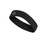 Frottee Stirnband Adidas Tennis Headband - black/iron metallic - Schwarz (OSFY)