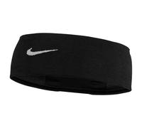 Frottee Stirnband Nike Dri-Fit Flex - black/white/white - Weiß