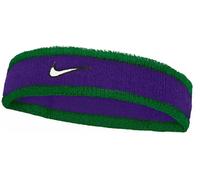 Frottee Stirnband Nike Swoosh Headband - clover/fierce purple/white - Mehrfarbig
