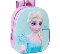 Frozen 3D-Kinderrucksack - geprägter Schulrucksack für Jungen und Mädchen - lustiger und origineller Designrucksack, bequem und sicher ⚫ KOSTENLOSER V