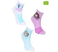 FROZEN 3er-Set: Socken "Frozen" in Weiß - Größe 27-30 | Kinder Socken Strumpfhosen