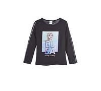 Frozen - Die Eiskönigin Longsleeve Langarm-Shirt ELSA Grau Langarm T-Shirt, Größe Kids:104