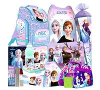 Frozen Eiskönigin Elsa Olaf 21 Teile Set Schulranzen Ranzen Schultüte 85 cm Federmappe mit Sticker-von-Kids4shop vio