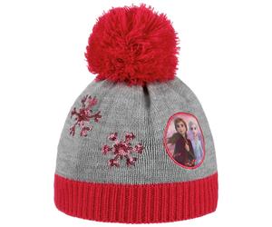 Frozen Elsa Anna Patch Kindermütze grau One Size